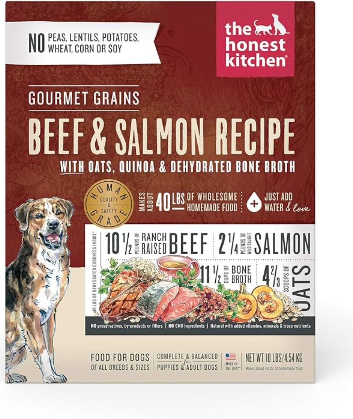 Honest Kitchen Beef Salmon Dog Food