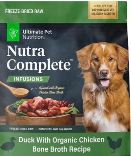 The Ultimate Dog Nutrition Raw Bone Broth Duck Food