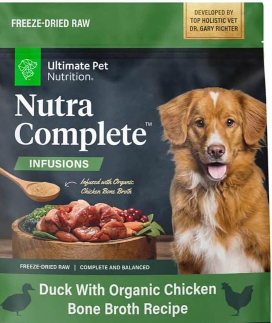 The Ultimate Dog Nutrition Raw Bone Broth Duck Food